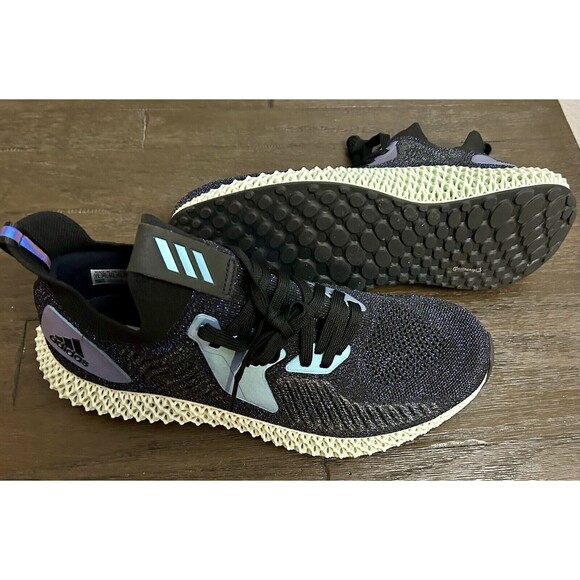 Adidas Alphaedge 4D Goodbye Gravity Core Black, Blue, And Purple Size 11 - Picture 3 of 12